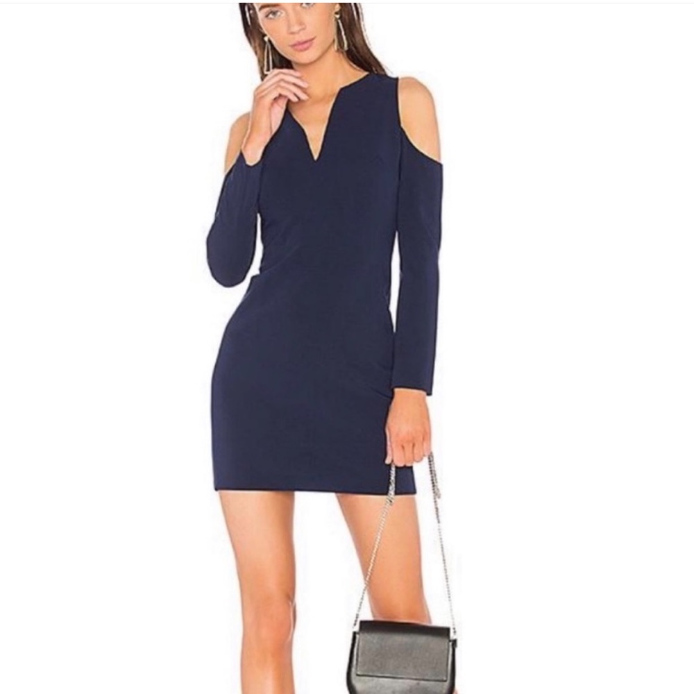 Beautiful Alice Olivia blue navy dress